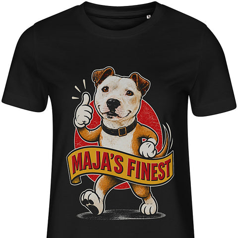 Team Mascot: dog portrait t-shirt