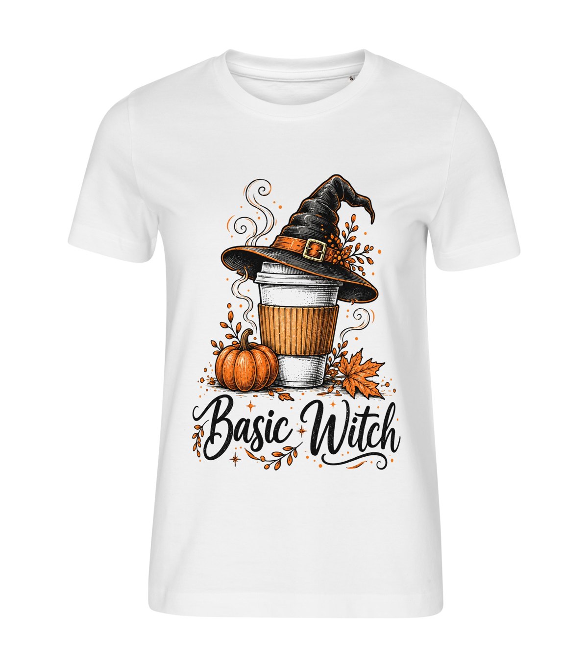 Basic Witch – women white t-shirt