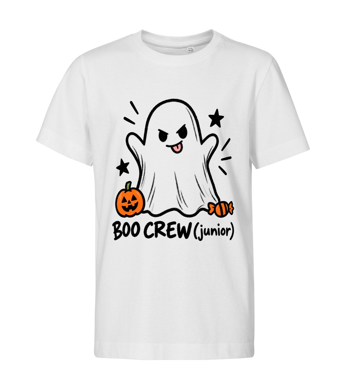 Boo Crew Junior – kids white t-shirt