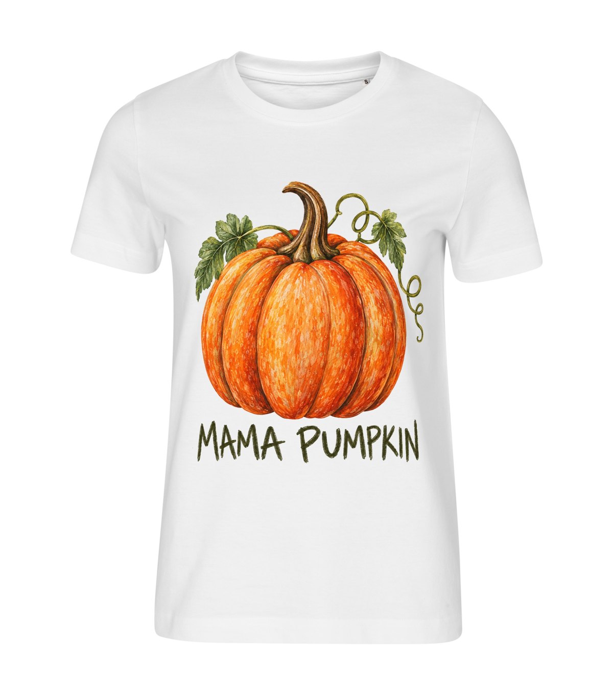 Mama Pumpkin – women white t-shirt