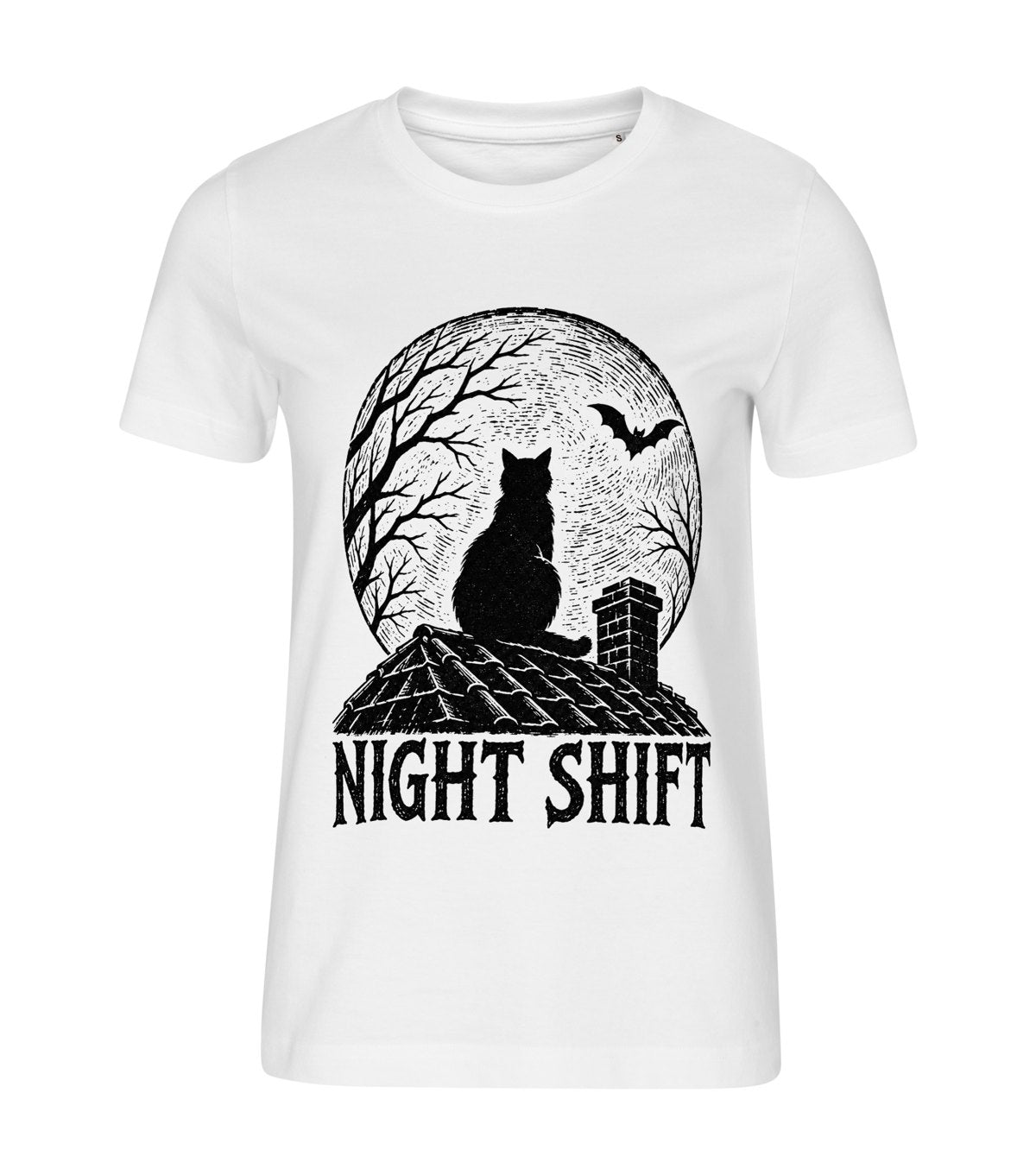 Night Shift – women white t-shirt
