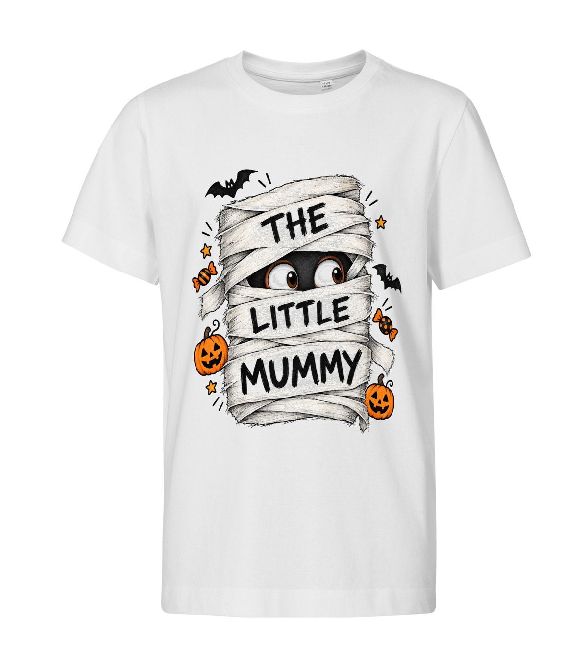 The Little Mummy (family set) – kids white t-shirt