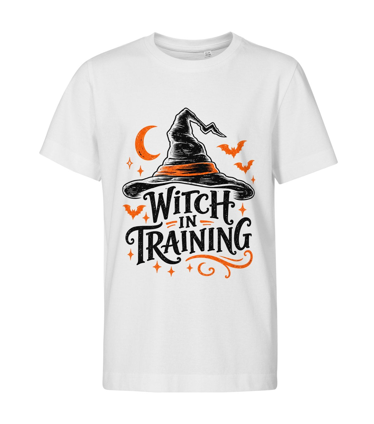 Witch in Training – kids white t-shirt