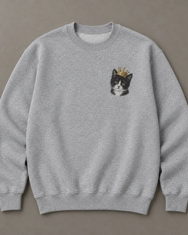 The portrait printed on the garment