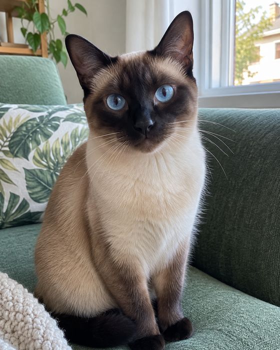 Good cat photo: sharp and close