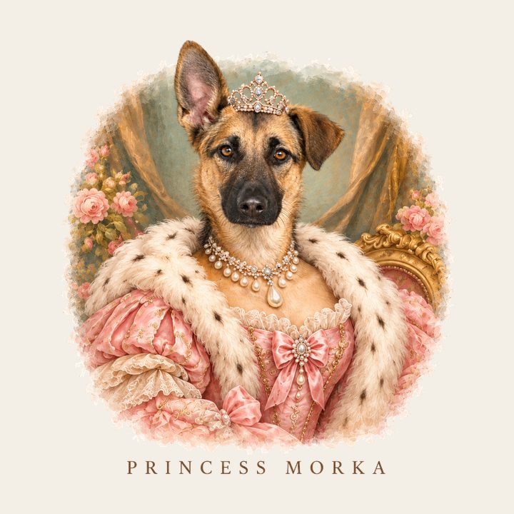 Princess Morka – Morka drawn in the the princess design