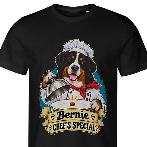 Chef’s Special: dog portrait t-shirt