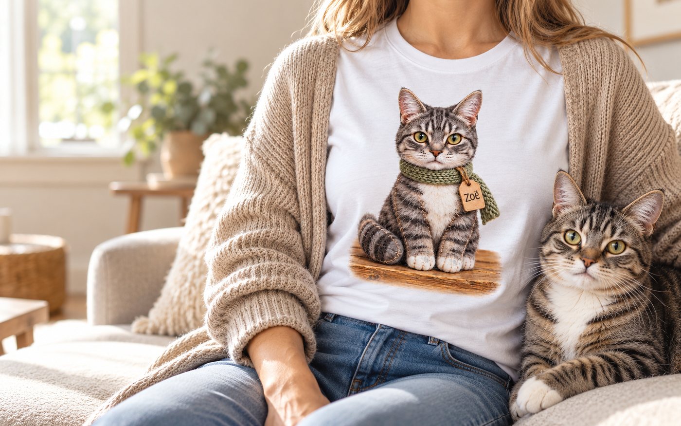 Cartoons – example design on a t-shirt