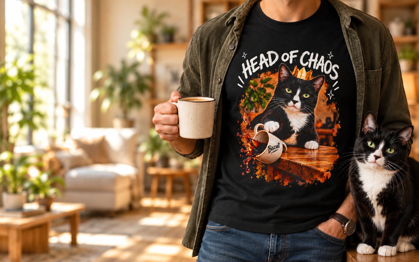 Funny – example design on a t-shirt