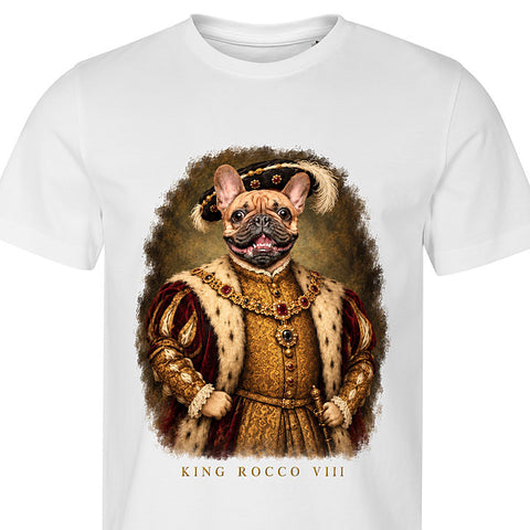 King Henry: dog portrait t-shirt