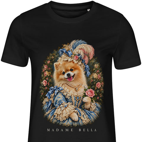 Madame: dog portrait t-shirt