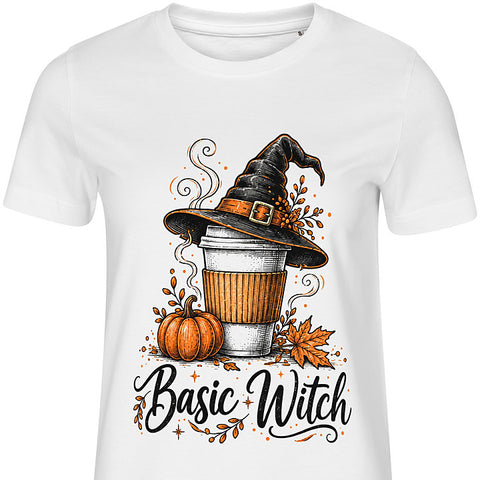 Basic Witch: dog portrait t-shirt