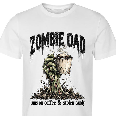 Zombie Dad: dog portrait t-shirt