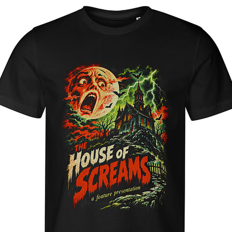 House of Screams: dog portrait t-shirt