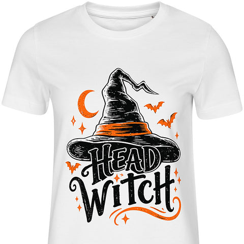Head Witch: dog portrait t-shirt
