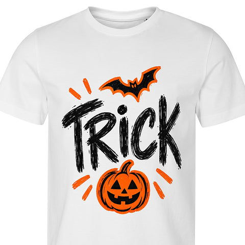 Trick (family set): dog portrait t-shirt