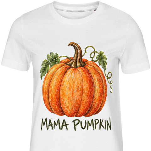 Mama Pumpkin: dog portrait t-shirt