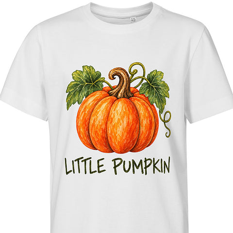 Little Pumpkin: dog portrait t-shirt