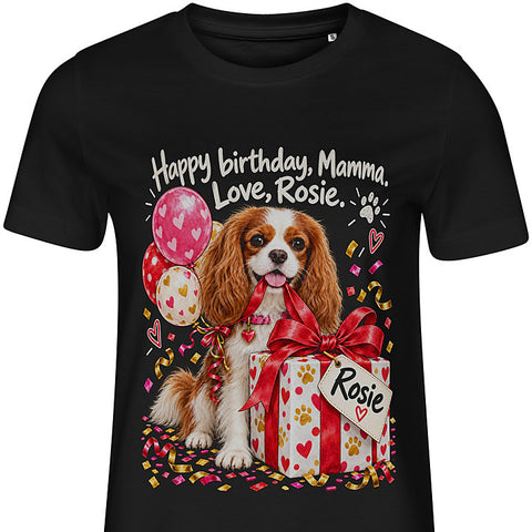 Love From the Dog: dog portrait t-shirt
