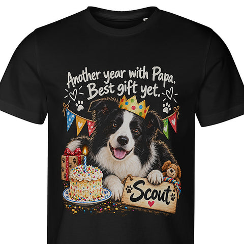 Best Gift Yet: dog portrait t-shirt