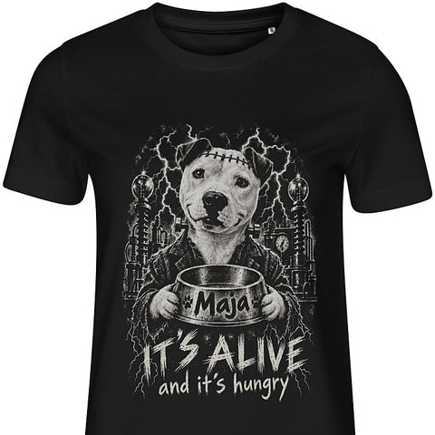 It’s Alive: dog portrait t-shirt