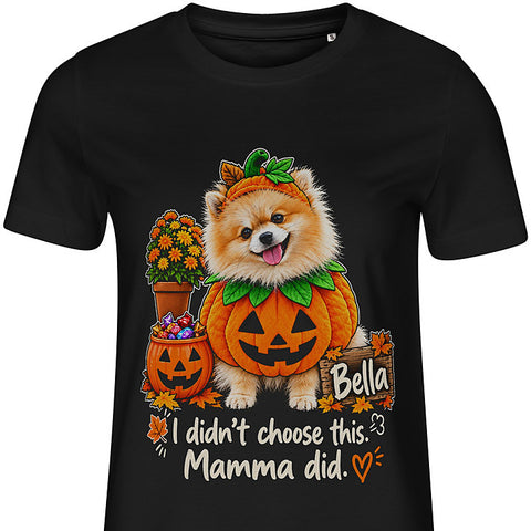 I Didn’t Choose This: dog portrait t-shirt
